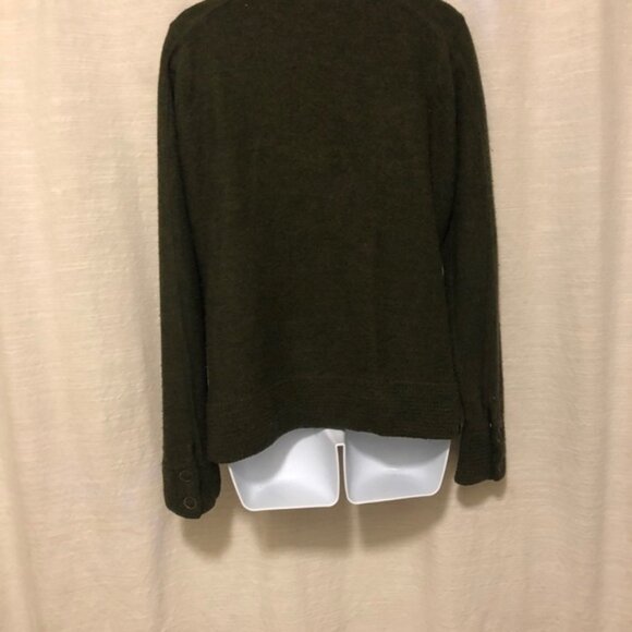 Smartwool green zip sweater - Picture 4 of 6